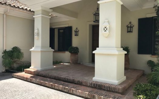Luxury villa is found in the secure gated estate of La Zagaleta