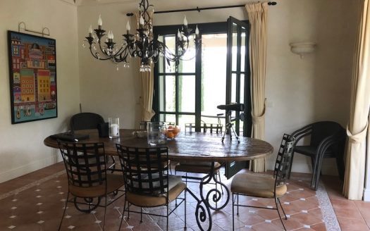 Luxury villa is found in the secure gated estate of La Zagaleta