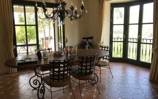 Luxury villa is found in the secure gated estate of La Zagaleta